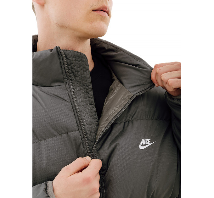 Чоловіча Зимова куртка Nike CLUB PUFFER Сірий M (7dFB7368-068 M)
