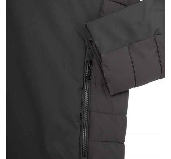 Чоловіча Куртка CMP JACKET HYBRID ZIP HOOD Чорний 2XL (32K3247-U901 2XL)