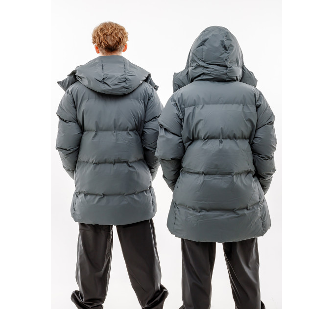 Чоловіча Куртка Rains Jackets Сірий L-XL (7d1524-Slate L-XL)