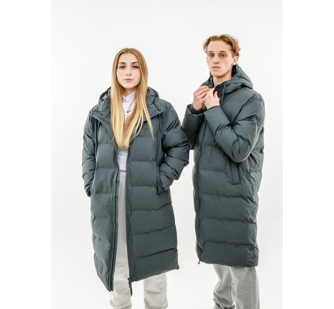 Чоловіча Куртка Rains Jackets Сірий M-L (7d1507-Slate M-L) Чоловіча Куртка Rains Jackets Сірий M-L (7d1507-Slate M-L)