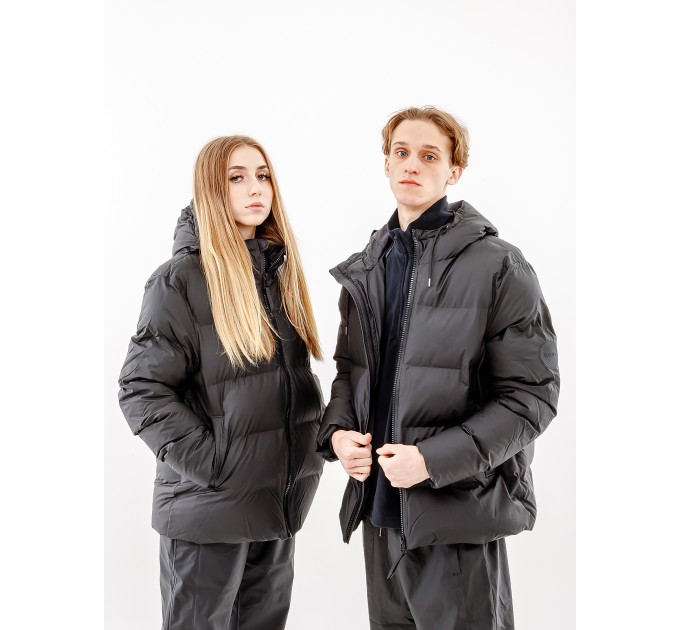 Чоловіча Куртка Rains Jackets Чорний L-XL (7d1506-Black L-XL)