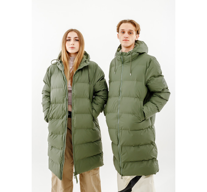 Чоловіча Куртка Rains Jackets Зелений M-L (7d1507-Olive M-L)