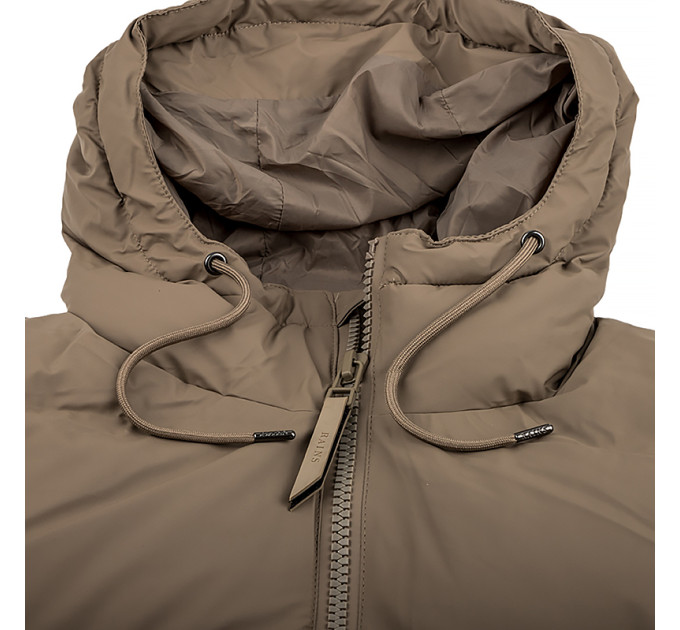 Чоловіча Куртка Rains Jackets Коричневий S-M (7d1507-Taupe S-M)