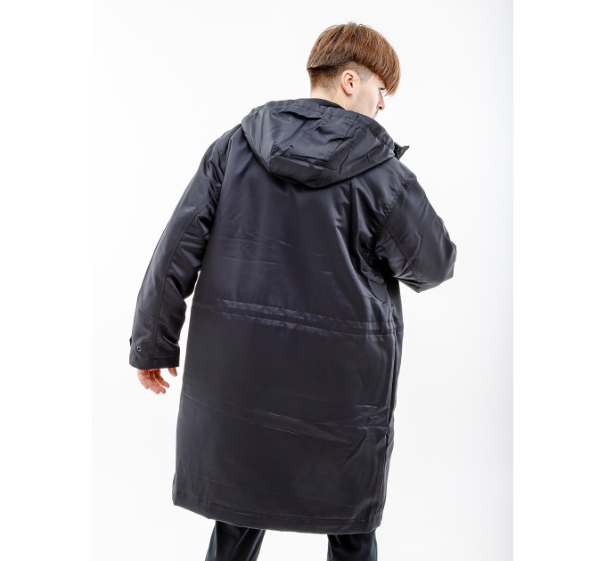 Чоловіча Куртка Nike CLUB STADIUM PARKA Чорний XL (7dFB7320-010 XL)