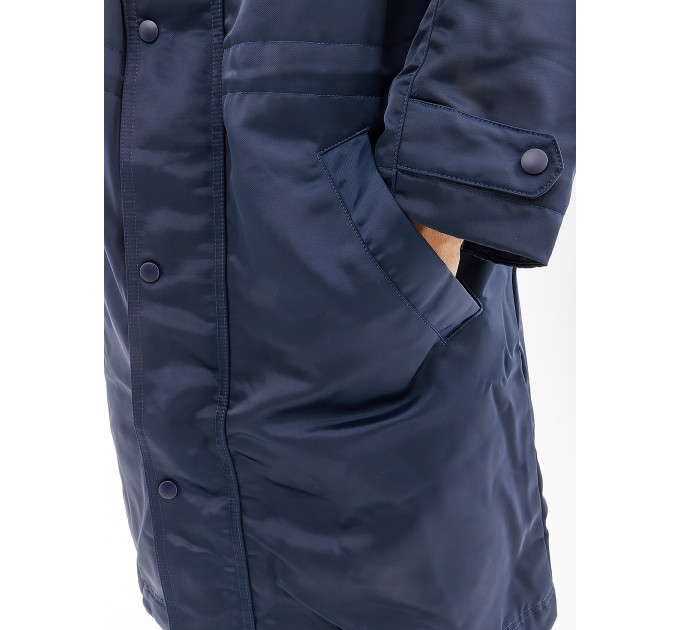 Чоловіча Куртка Nike CLUB STADIUM PARKA Синій 2XL (7dFB7320-410 2XL)