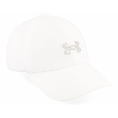 Дитяча Кепка UA Girl's Blitzing Adj Білий OSFM (1376714-100)