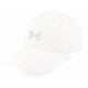 Дитяча Кепка UA Girl's Blitzing Adj Білий OSFM (1376714-100)