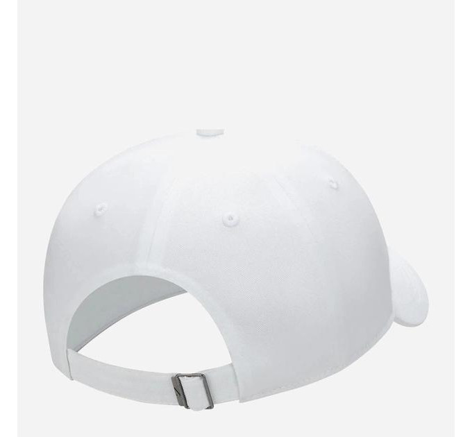 Дитяча Кепка Nike K NK CLUB CAP US CB FUT WSH Білий One Size (FB5063-100)