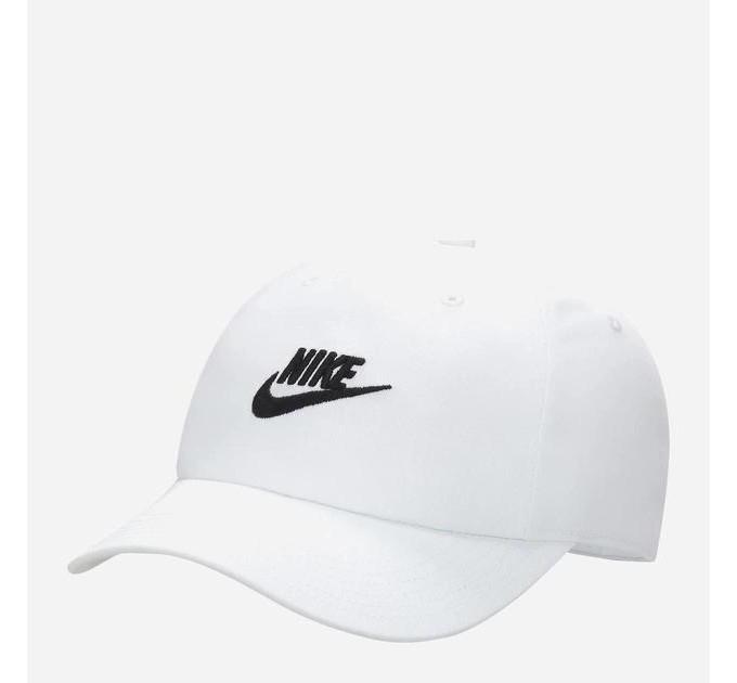 Дитяча Кепка Nike K NK CLUB CAP US CB FUT WSH Білий One Size (FB5063-100) Дитяча Кепка Nike K NK CLUB CAP US CB FUT WSH Білий One Size (FB5063-100)