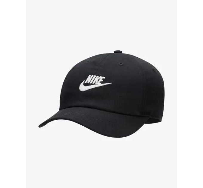 Дитяча Кепка Nike K NK CLUB CAP US CB FUT WSH Чорний One Size (FB5063-010) Дитяча Кепка Nike K NK CLUB CAP US CB FUT WSH Чорний One Size (FB5063-010)