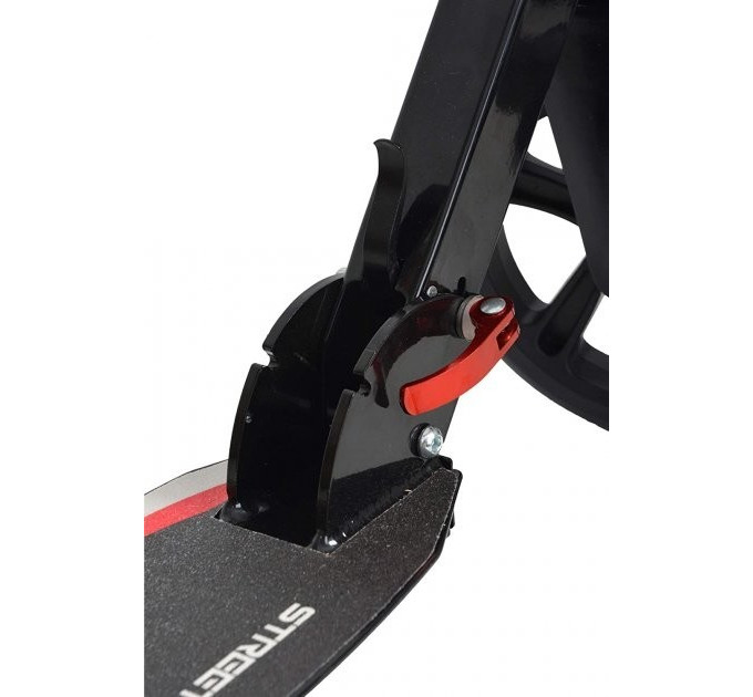 Міський самокат Schildkröt City Scooter Street Master Green чорно-червоний (510002)