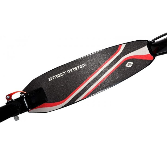 Міський самокат Schildkröt City Scooter Street Master Green чорно-червоний (510002)