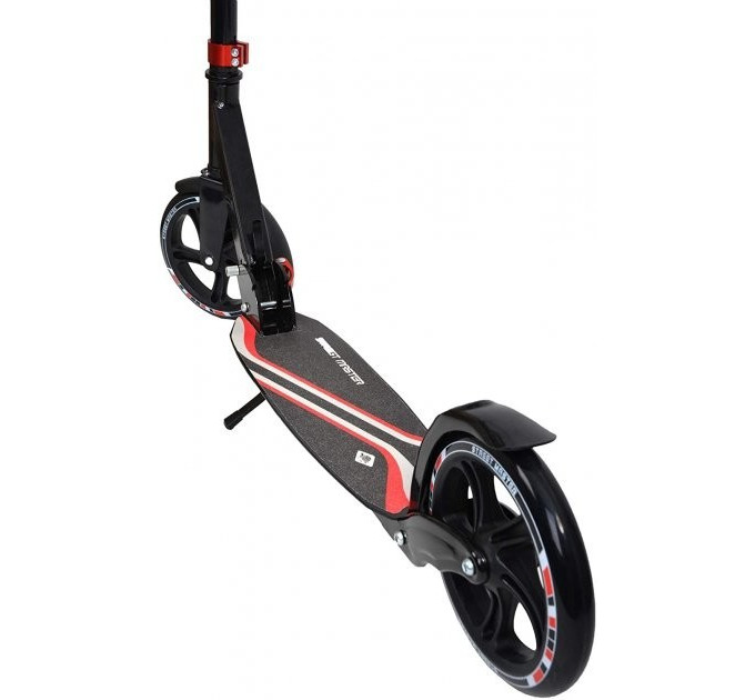 Міський самокат Schildkröt City Scooter Street Master Green чорно-червоний (510002)