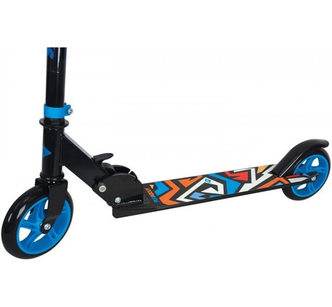 Міський самокат Schildkröt City Scooter RunAbout 145 мм чорний/синій (510303)