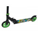 Міський самокат Schildkröt City Scooter RunAbout 145 мм чорний/зелений (510304)