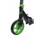 Міський самокат Schildkröt City Scooter RunAbout 145 мм чорний/зелений (510304)