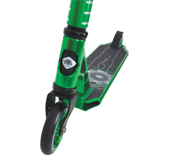 Самокат трюковий Schildkrot Flipwhip Hydro Чорний/Зелений (510403)