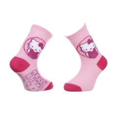 Шкарпетки Hello Kitty Head Hk Writing 19-22 pink 32770-7