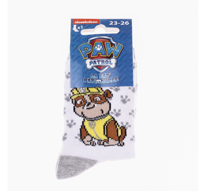 Шкарпетки PAW Patrol Ruben 19-22 white 43890847-5