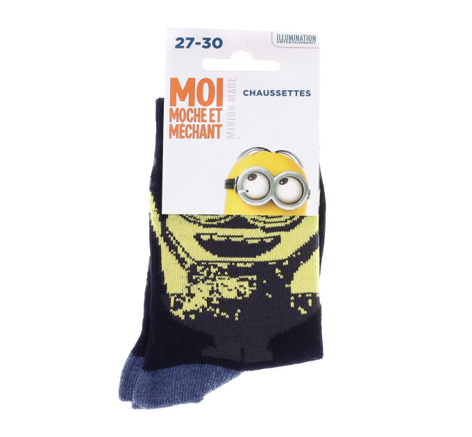 Шкарпетки Minions Minion Group 27-30 black/blue 37014-7
