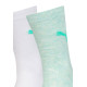 Шкарпетки Puma Kids' Classic Socks 2-pack 39-42 white/light green 252392-011