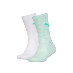 Шкарпетки Puma Kids' Classic Socks 2-pack 39-42 white/light green 252392-011 Шкарпетки Puma Kids' Classic Socks 2-pack 39-42 white/light green 252392-011