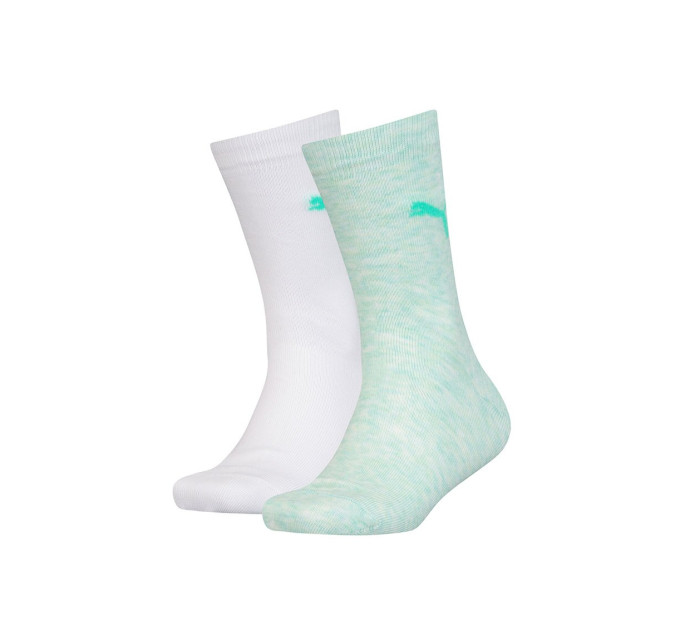 Шкарпетки Puma Kids' Classic Socks 2-pack 39-42 white/light green 252392-011 Шкарпетки Puma Kids' Classic Socks 2-pack 39-42 white/light green 252392-011