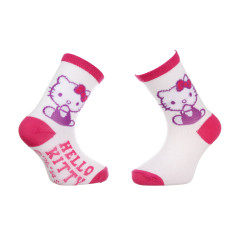 Шкарпетки Hello Kitty Dimensional Pose 19-22 white/magenta 32770-1