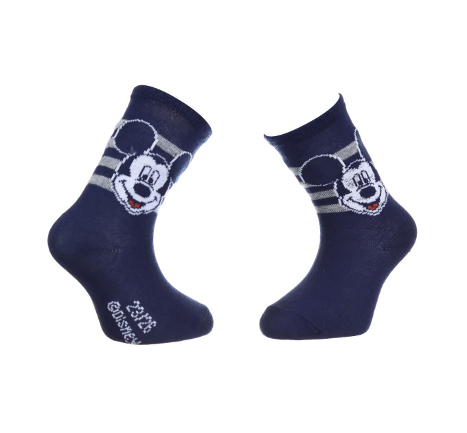 Шкарпетки Disney Mickey Head Stripes 19-22 blue 43891247-3