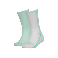 Шкарпетки Puma Girls' Mesh Socks 2-pack 39-42 light green/white 104006001-011 Шкарпетки Puma Girls' Mesh Socks 2-pack 39-42 light green/white 104006001-011