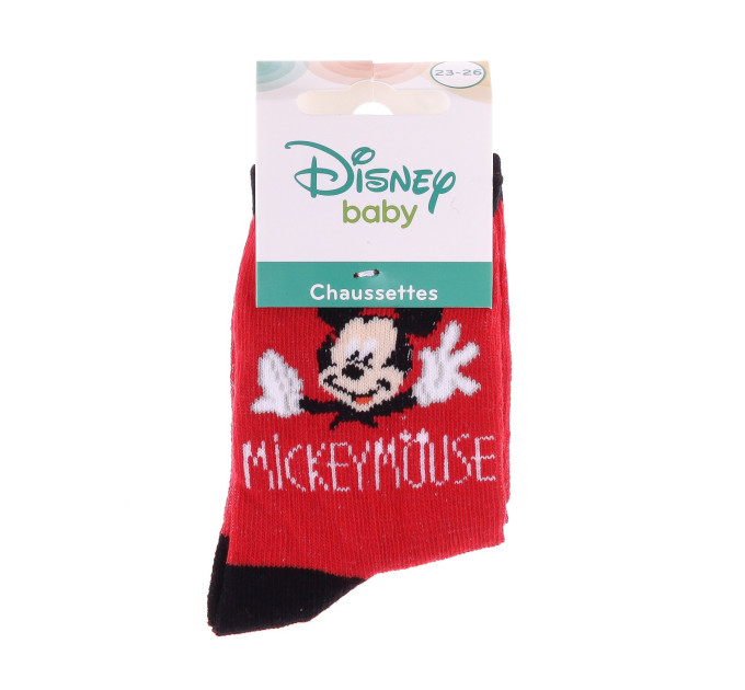 Шкарпетки Disney Mickey Open Arm 19-22 red 43891247-8