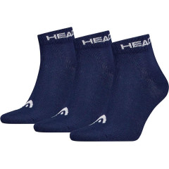 Шкарпетки Head Elements all sports quarter 3 pairs Темно-синій 35-38 (701229010-003 35-38)
