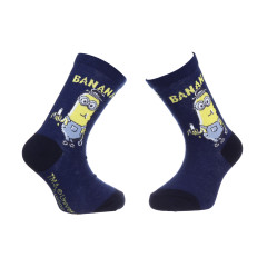Шкарпетки Minions Minion And Banana 27-30 blue 37014-3
