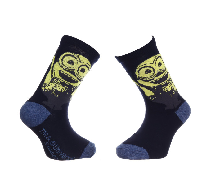 Шкарпетки Minions Minion Group 35-38 black/blue 37014-7