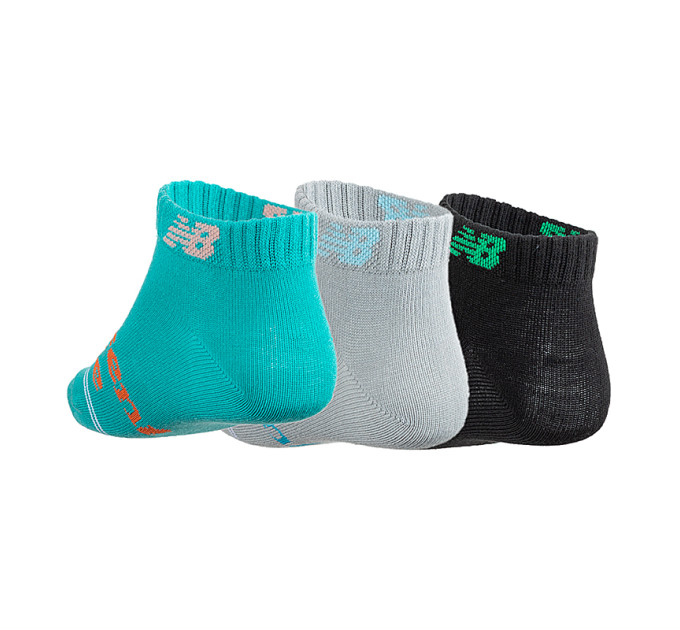 Дитячі Шкарпетки New Balance Kids Endless Days Low Cut 3P Різнокольоровий S (LAS29223AS1)