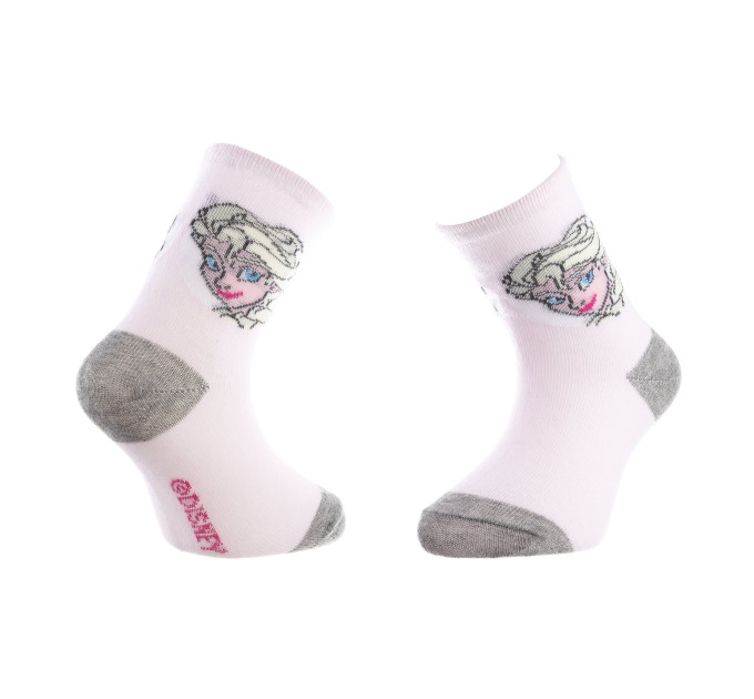 Шкарпетки Disney Frozen Anna 19-22 magenta/gray 43890747-3