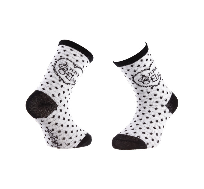 Шкарпетки Disney Frozen Anna And Elsa 23-26 white/black 43890747-6