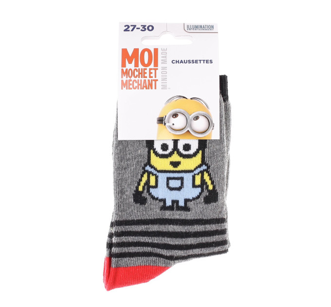 Шкарпетки Minions Bob 31-34 gray 35124-4
