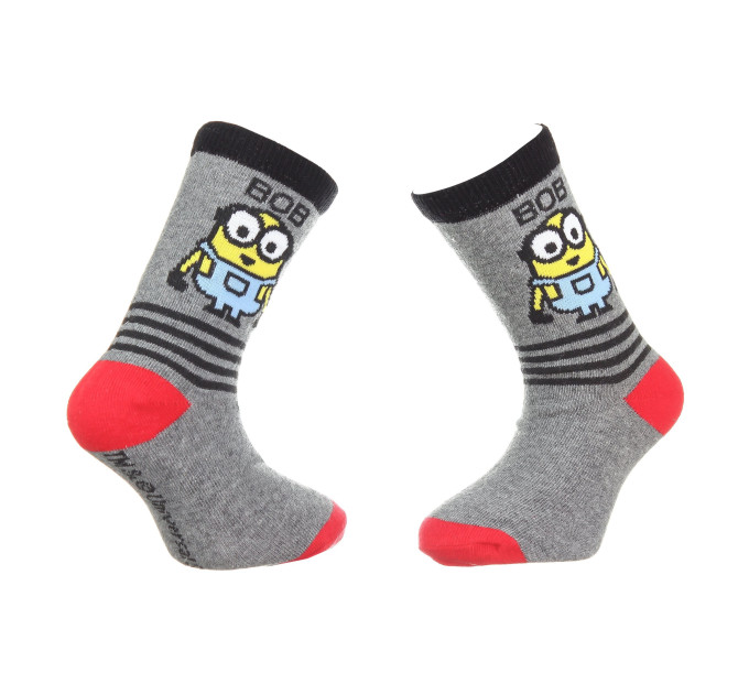 Шкарпетки Minions Bob 31-34 gray 35124-4