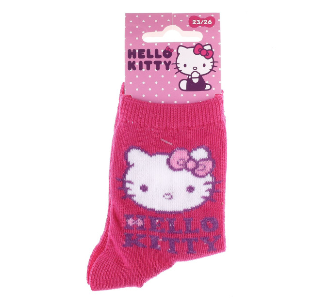 Шкарпетки Hello Kitty Bust Hk In Circle 19-22 magenta 32770-4