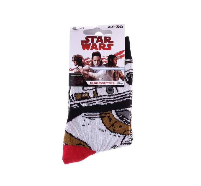 Носки Star Wars Вв8 Чорний 35-38 (83892148-2 35-38)