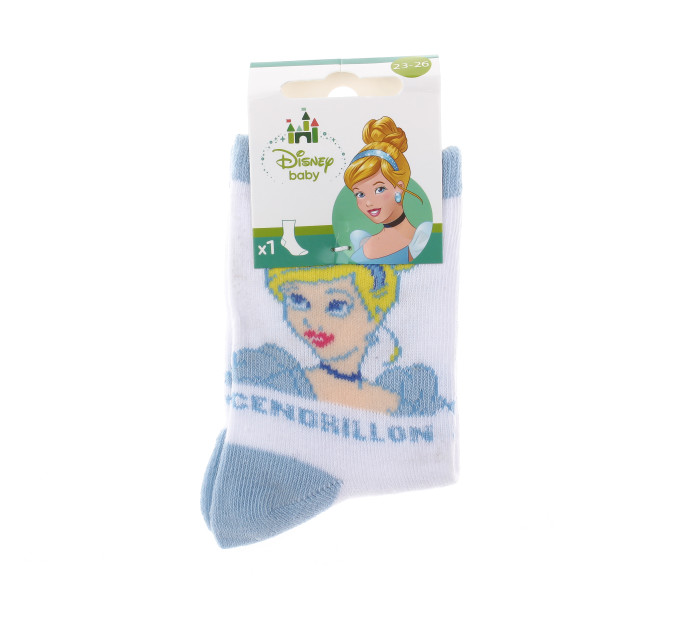 Шкарпетки Disney Princess Cinderella 23-26 white 43891047-1