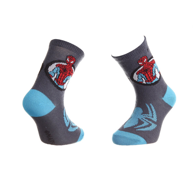 Шкарпетки Marvel Spider Man Bust Spiderman Spider 19-22 gray 43890147-6
