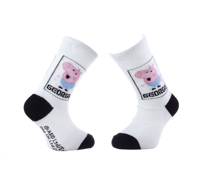 Шкарпетки Peppa Pig George In Frame 19-22 white 43849551-2
