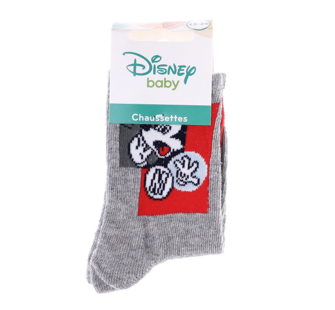 Шкарпетки Disney Mickey In Square 19-22 gray 43891247-5