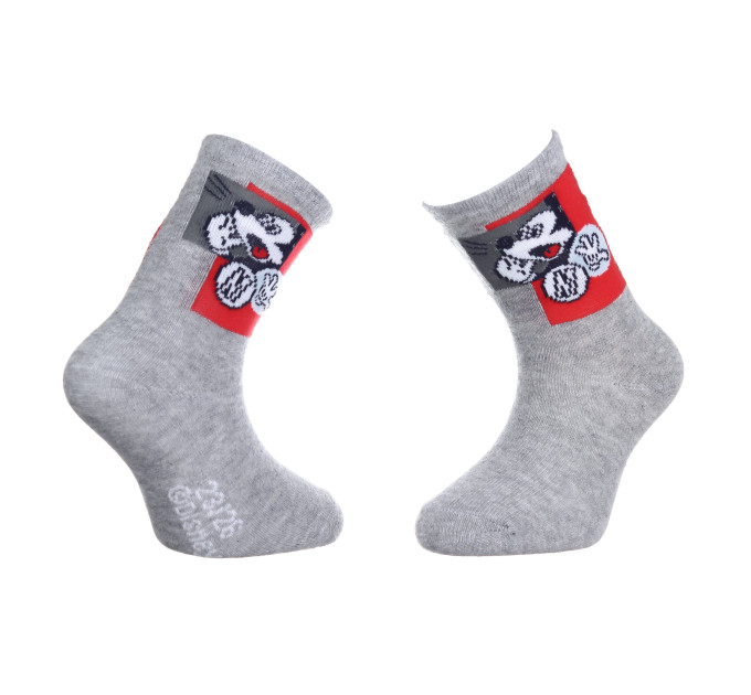Шкарпетки Disney Mickey In Square 19-22 gray 43891247-5
