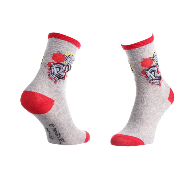 Шкарпетки Marvel 2 Heads 27-30 gray 83895248-6