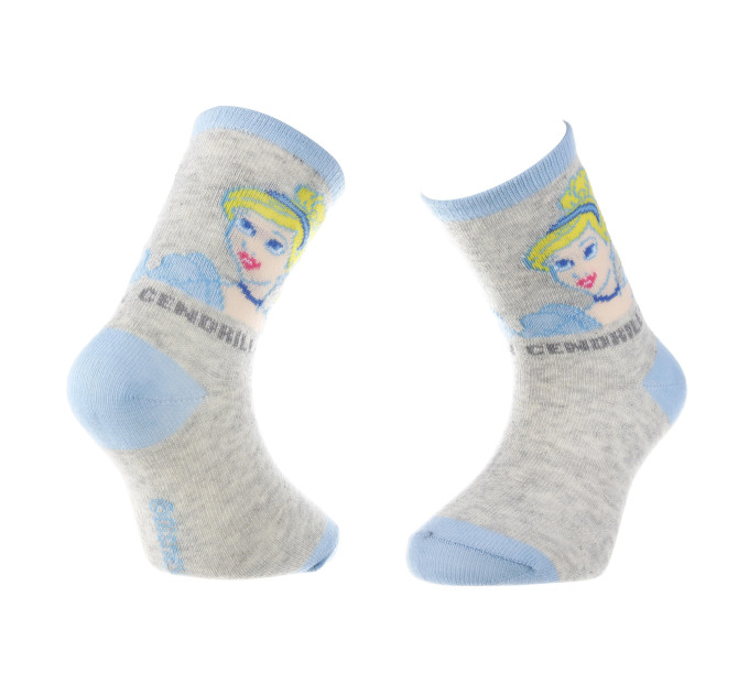Шкарпетки Disney Princess Cinderella 19-22 gray 43891047-2