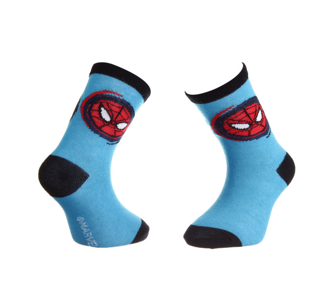 Шкарпетки Marvel Spider Man Head Spiderman 19-22 light blue 43890147-7