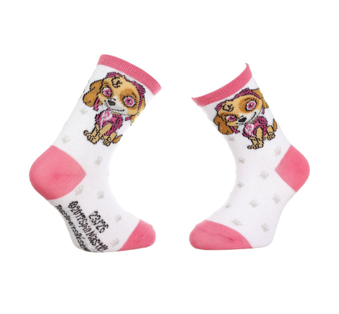 Шкарпетки PAW Patrol Stella All Over Empreinte 19-22 white 43891347-8